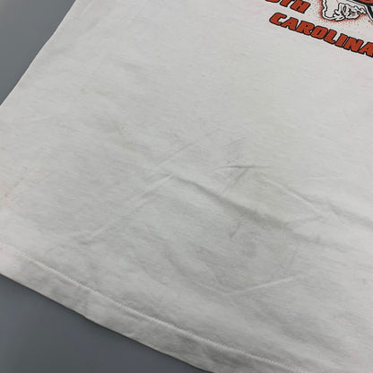 【現状渡し品】【メンズ】 HARLEY DAVIDSON ハーレーダビッドソン USA製 TIMMS S S TEE Tシャツ 半袖 146-261004-sm-09-izu サイズ：XL カラー：ホワイト 万代Net店