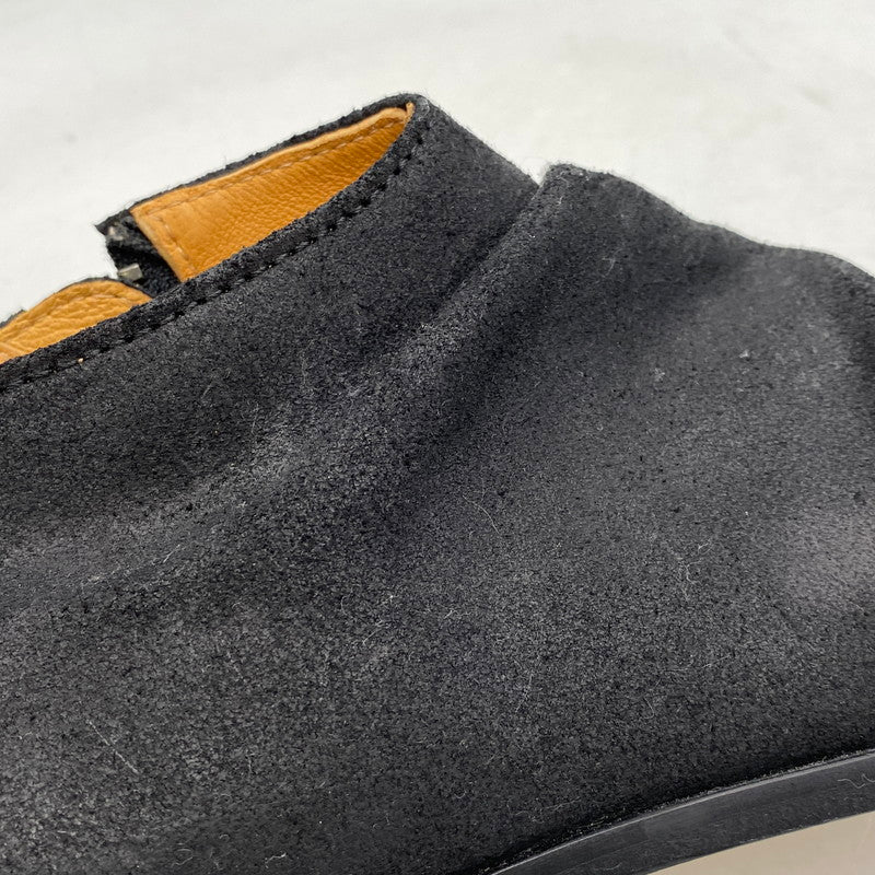 【中古品】【メンズ】 PADRONE パドローネ SIDE ZIP サイド ジップ SHORT BOOTS ショート ブーツ 靴 164-261006-sm-21-izu サイズ：41 カラー：ブラック 万代Net店
