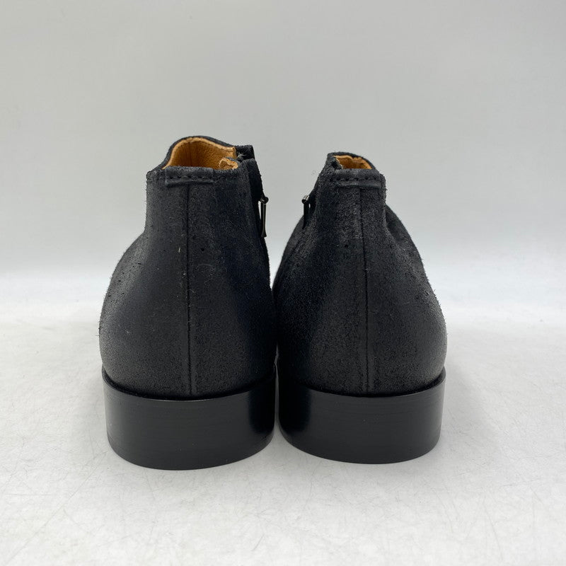 【中古品】【メンズ】 PADRONE パドローネ SIDE ZIP サイド ジップ SHORT BOOTS ショート ブーツ 靴 164-261006-sm-21-izu サイズ：41 カラー：ブラック 万代Net店