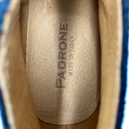 【中古品】【メンズ】 PADRONE パドローネ SIDE ZIP サイド ジップ SHORT BOOTS ショート ブーツ 靴 164-261006-sm-21-izu サイズ：41 カラー：ブラック 万代Net店