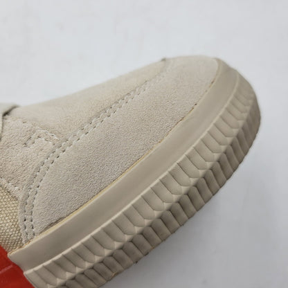 【中古品】【メンズ】 OFF-WHITE オフホワイト LOW VULCANIZED OMIA085R20C210504848 ロー バルカナイズド スニーカー 靴 162-261004-as-08-izu サイズ：42 カラー：ベージュ 万代Net店