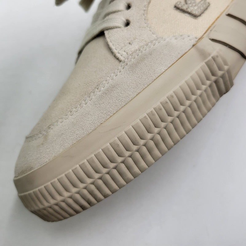 【中古品】【メンズ】 OFF-WHITE オフホワイト LOW VULCANIZED OMIA085R20C210504848 ロー バルカナイズド スニーカー 靴 162-261004-as-08-izu サイズ：42 カラー：ベージュ 万代Net店