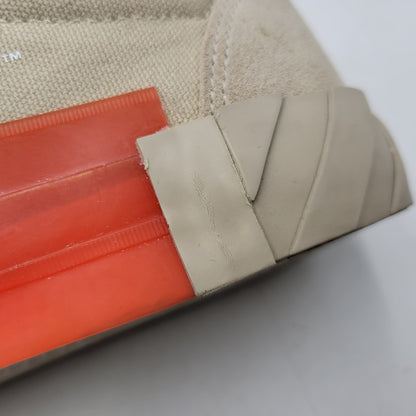 【中古品】【メンズ】 OFF-WHITE オフホワイト LOW VULCANIZED OMIA085R20C210504848 ロー バルカナイズド スニーカー 靴 162-261004-as-08-izu サイズ：42 カラー：ベージュ 万代Net店