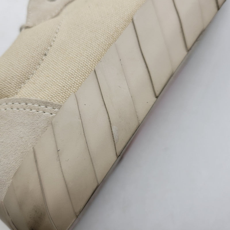 【中古品】【メンズ】 OFF-WHITE オフホワイト LOW VULCANIZED OMIA085R20C210504848 ロー バルカナイズド スニーカー 靴 162-261004-as-08-izu サイズ：42 カラー：ベージュ 万代Net店