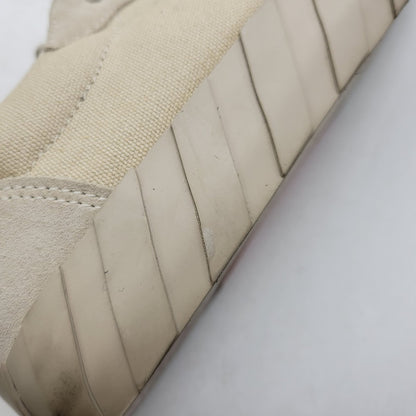 【中古品】【メンズ】 OFF-WHITE オフホワイト LOW VULCANIZED OMIA085R20C210504848 ロー バルカナイズド スニーカー 靴 162-261004-as-08-izu サイズ：42 カラー：ベージュ 万代Net店
