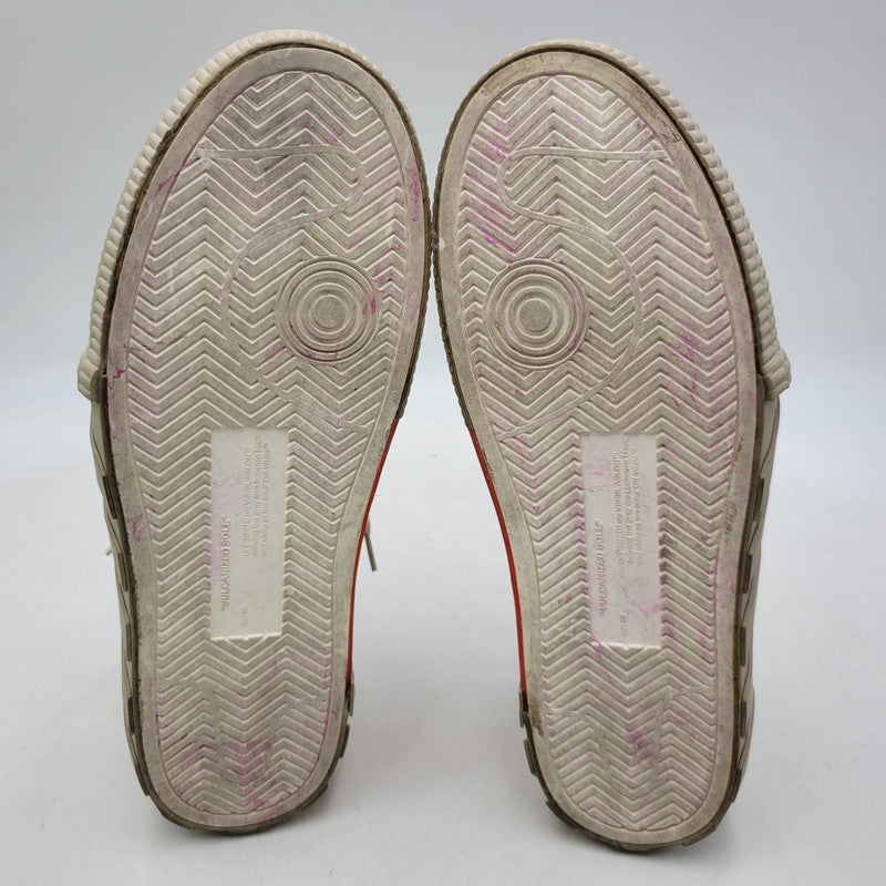 【中古品】【メンズ】 OFF-WHITE オフホワイト LOW VULCANIZED OMIA085R20C210504848 ロー バルカナイズド スニーカー 靴 162-261004-as-08-izu サイズ：42 カラー：ベージュ 万代Net店