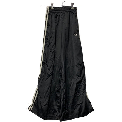 【中古品】【レディース】 ADIDAS アディダス KC8813 W WIDE LEG PANTS ワイド レッグ パンツ スリーストライプス 168-261004-sm-12-izu サイズ：S カラー：ブラック 万代Net店