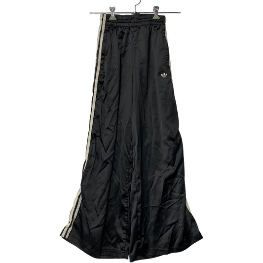 【中古品】【レディース】 ADIDAS アディダス KC8813 W WIDE LEG PANTS ワイド レッグ パンツ スリーストライプス 168-261004-sm-12-izu サイズ：S カラー：ブラック 万代Net店