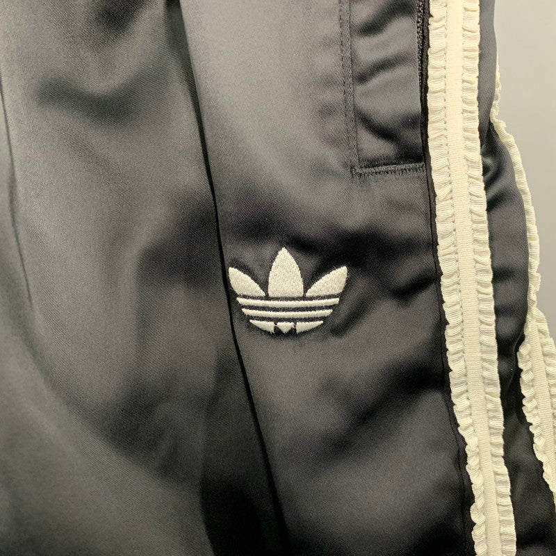 【中古品】【レディース】 ADIDAS アディダス KC8813 W WIDE LEG PANTS ワイド レッグ パンツ スリーストライプス 168-261004-sm-12-izu サイズ：S カラー：ブラック 万代Net店
