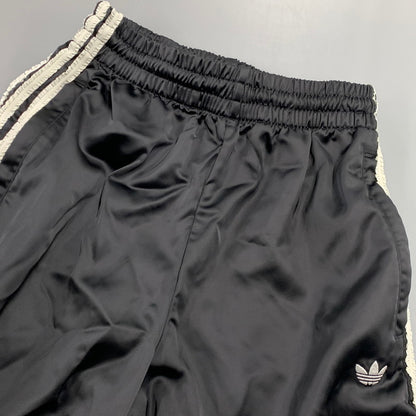 【中古品】【レディース】 ADIDAS アディダス KC8813 W WIDE LEG PANTS ワイド レッグ パンツ スリーストライプス 168-261004-sm-12-izu サイズ：S カラー：ブラック 万代Net店