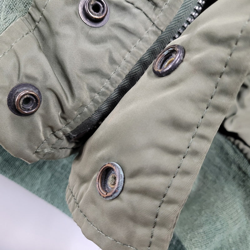 【中古品】【メンズ】 ALPHA INDUSTRIES アルファインダストリーズ N-2B FLIGHT JACKET フライトジャケット アウター トップス 146-261007-sm-14-izu サイズ：M カラー：カーキ 万代Net店