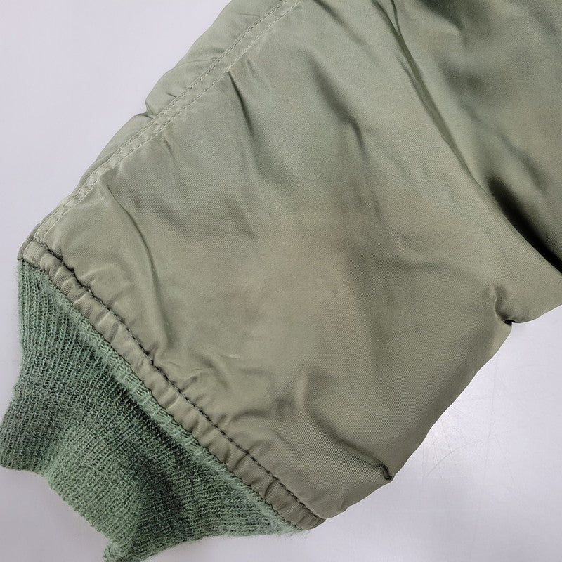 【中古品】【メンズ】 ALPHA INDUSTRIES アルファインダストリーズ N-2B FLIGHT JACKET フライトジャケット アウター トップス 146-261007-sm-14-izu サイズ：M カラー：カーキ 万代Net店