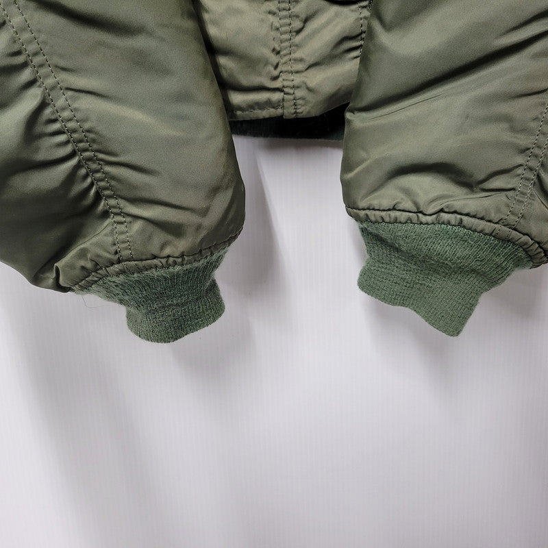 【中古品】【メンズ】 ALPHA INDUSTRIES アルファインダストリーズ N-2B FLIGHT JACKET フライトジャケット アウター トップス 146-261007-sm-14-izu サイズ：M カラー：カーキ 万代Net店