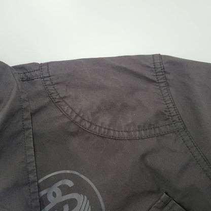 【中古品】【メンズ】 STUSSY ステューシー×READY AND FORWARD レディーアンドフォワード 金タグ MILITARY SAMPLING JACKET ミリタリー サンプリング ジャケット アウター 142-261005-cs-03-izu サイズ：M カラー：ブラック 万代Net店