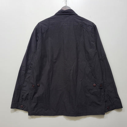 【中古品】【メンズ】 STUSSY ステューシー×READY AND FORWARD レディーアンドフォワード 金タグ MILITARY SAMPLING JACKET ミリタリー サンプリング ジャケット アウター 142-261005-cs-03-izu サイズ：M カラー：ブラック 万代Net店