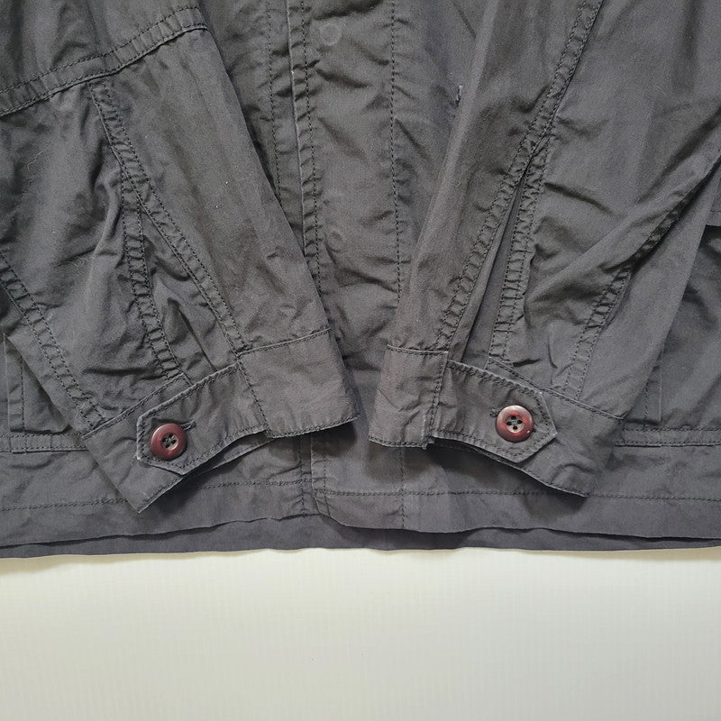 【中古品】【メンズ】 STUSSY ステューシー×READY AND FORWARD レディーアンドフォワード 金タグ MILITARY SAMPLING JACKET ミリタリー サンプリング ジャケット アウター 142-261005-cs-03-izu サイズ：M カラー：ブラック 万代Net店