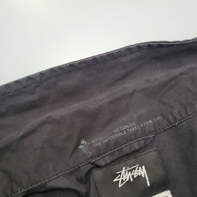 【中古品】【メンズ】 STUSSY ステューシー×READY AND FORWARD レディーアンドフォワード 金タグ MILITARY SAMPLING JACKET ミリタリー サンプリング ジャケット アウター 142-261005-cs-03-izu サイズ：M カラー：ブラック 万代Net店