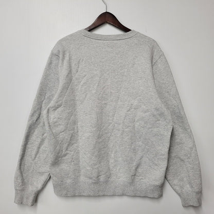 【中古品】【メンズ】 STUSSY ステューシー LOGO CREWNECK SWEAT SHIRT Z3000SAS19 ロゴ クルーネック スウェット トレーナー 142-261008-as-17-izu サイズ：S カラー：グレー 万代Net店