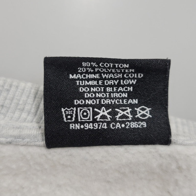 【中古品】【メンズ】 STUSSY ステューシー LOGO CREWNECK SWEAT SHIRT Z3000SAS19 ロゴ クルーネック スウェット トレーナー 142-261008-as-17-izu サイズ：S カラー：グレー 万代Net店