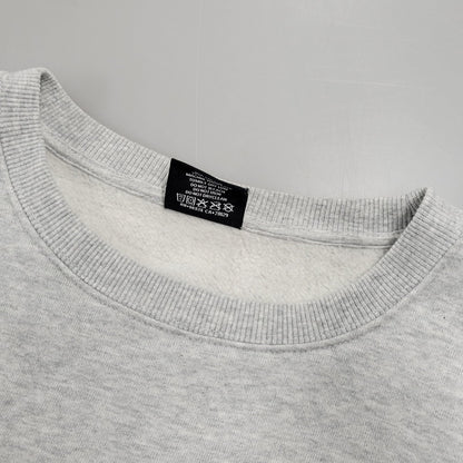 【中古品】【メンズ】 STUSSY ステューシー LOGO CREWNECK SWEAT SHIRT Z3000SAS19 ロゴ クルーネック スウェット トレーナー 142-261008-as-17-izu サイズ：S カラー：グレー 万代Net店