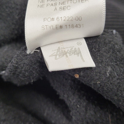 【中古品】【メンズ】 STUSSY ステューシー PULL OVER HOODIE 118431 プルオーバー フーディー パーカー 142-261008-as-15-izu サイズ：L カラー：ブラック 万代Net店