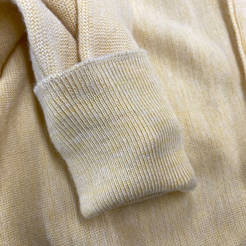 【中古品】【メンズ】 KLEINHANS クラインハンス CARDIGAN カーディガン 長袖 146-261004-sm-13-izu サイズ：XL カラー：ライトイエロー 万代Net店