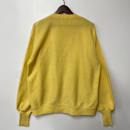 【中古品】【メンズ】 KLEINHANS クラインハンス CARDIGAN カーディガン 長袖 146-261004-sm-13-izu サイズ：XL カラー：ライトイエロー 万代Net店