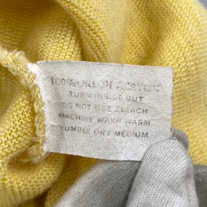 【中古品】【メンズ】 KLEINHANS クラインハンス CARDIGAN カーディガン 長袖 146-261004-sm-13-izu サイズ：XL カラー：ライトイエロー 万代Net店