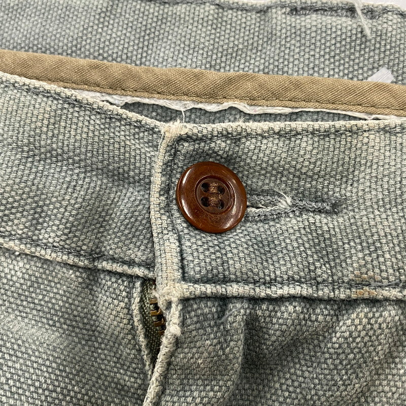 【中古品】【メンズ】 DOCKERS ドッカーズ 40420-9434 ドミニカ製 DUCK PANTS ダック パンツ ボトムス デニム 157-261004-sm-17-izu サイズ：34×34 カラー：ライトイエローグリーン 万代Net店