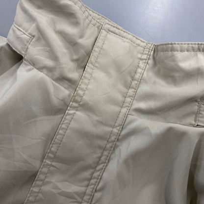 【中古品】【メンズ】 OLD GAP オールドギャップ HALF ZIP NYLON JACKET ハーフ ジップ ナイロン ジャケット アウター 長袖 146-261004-sm-14-izu サイズ：XXL カラー：アイボリー 万代Net店