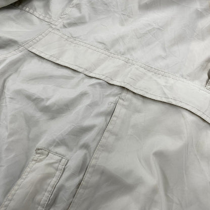 【中古品】【メンズ】 OLD GAP オールドギャップ HALF ZIP NYLON JACKET ハーフ ジップ ナイロン ジャケット アウター 長袖 146-261004-sm-14-izu サイズ：XXL カラー：アイボリー 万代Net店
