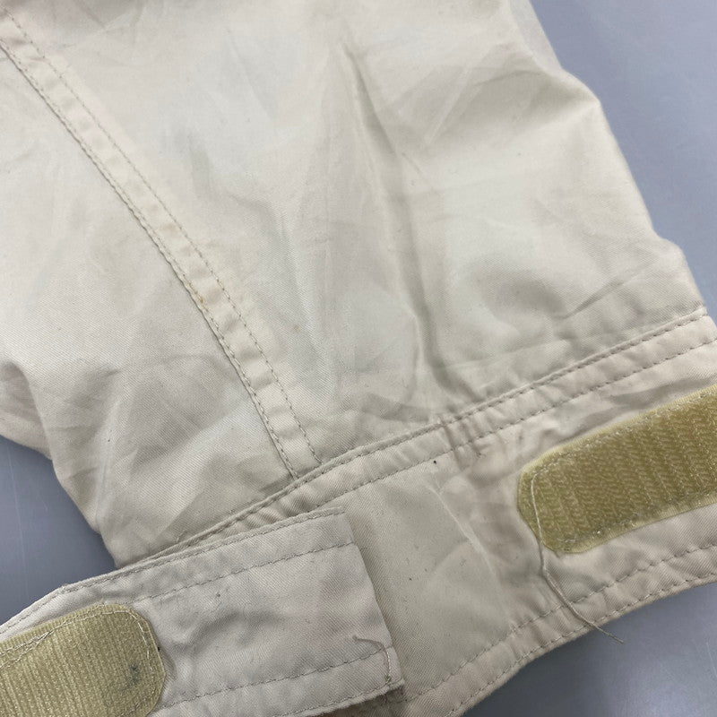 【中古品】【メンズ】 OLD GAP オールドギャップ HALF ZIP NYLON JACKET ハーフ ジップ ナイロン ジャケット アウター 長袖 146-261004-sm-14-izu サイズ：XXL カラー：アイボリー 万代Net店