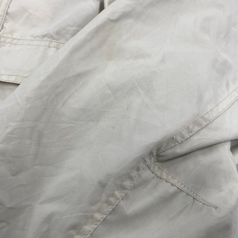 【中古品】【メンズ】 OLD GAP オールドギャップ HALF ZIP NYLON JACKET ハーフ ジップ ナイロン ジャケット アウター 長袖 146-261004-sm-14-izu サイズ：XXL カラー：アイボリー 万代Net店