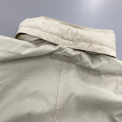 【中古品】【メンズ】 OLD GAP オールドギャップ HALF ZIP NYLON JACKET ハーフ ジップ ナイロン ジャケット アウター 長袖 146-261004-sm-14-izu サイズ：XXL カラー：アイボリー 万代Net店