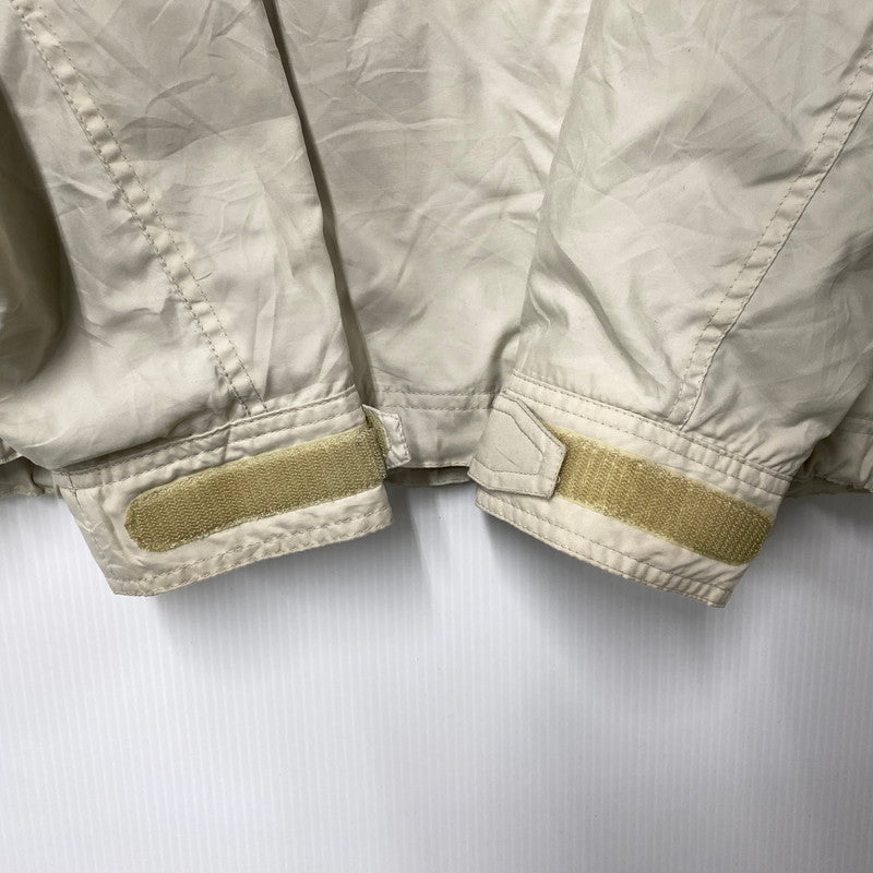 【中古品】【メンズ】 OLD GAP オールドギャップ HALF ZIP NYLON JACKET ハーフ ジップ ナイロン ジャケット アウター 長袖 146-261004-sm-14-izu サイズ：XXL カラー：アイボリー 万代Net店