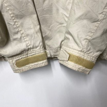 【中古品】【メンズ】 OLD GAP オールドギャップ HALF ZIP NYLON JACKET ハーフ ジップ ナイロン ジャケット アウター 長袖 146-261004-sm-14-izu サイズ：XXL カラー：アイボリー 万代Net店