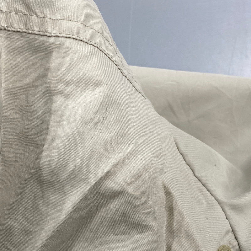 【中古品】【メンズ】 OLD GAP オールドギャップ HALF ZIP NYLON JACKET ハーフ ジップ ナイロン ジャケット アウター 長袖 146-261004-sm-14-izu サイズ：XXL カラー：アイボリー 万代Net店