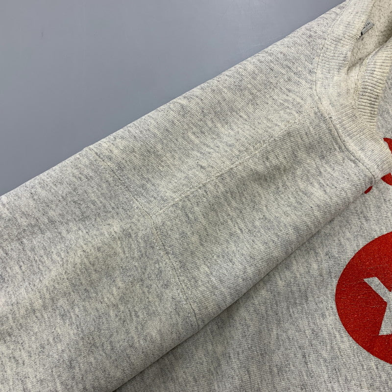 【現状渡し品】【メンズ】 LEE リー WISCONSIN SWEATSHIRT ウィスコンシン スウェットシャツ 146-261004-sm-11-izu サイズ：L カラー：グレー 万代Net店