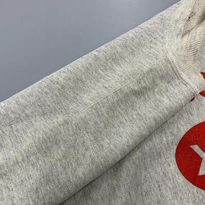 【現状渡し品】【メンズ】 LEE リー WISCONSIN SWEATSHIRT ウィスコンシン スウェットシャツ 146-261004-sm-11-izu サイズ：L カラー：グレー 万代Net店