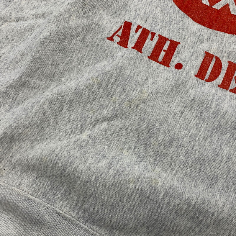 【現状渡し品】【メンズ】 LEE リー WISCONSIN SWEATSHIRT ウィスコンシン スウェットシャツ 146-261004-sm-11-izu サイズ：L カラー：グレー 万代Net店