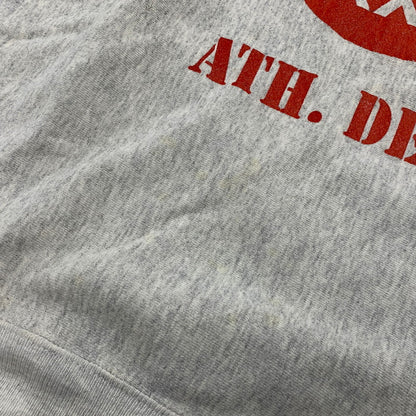 【現状渡し品】【メンズ】 LEE リー WISCONSIN SWEATSHIRT ウィスコンシン スウェットシャツ 146-261004-sm-11-izu サイズ：L カラー：グレー 万代Net店