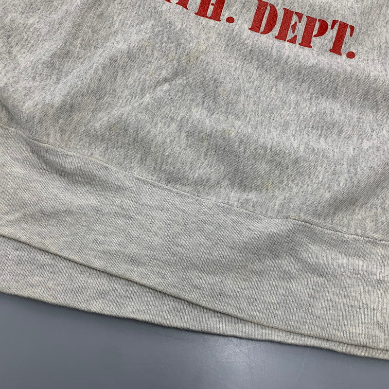 【現状渡し品】【メンズ】 LEE リー WISCONSIN SWEATSHIRT ウィスコンシン スウェットシャツ 146-261004-sm-11-izu サイズ：L カラー：グレー 万代Net店