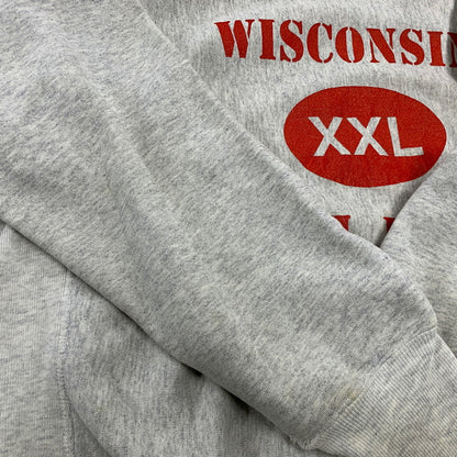 【現状渡し品】【メンズ】 LEE リー WISCONSIN SWEATSHIRT ウィスコンシン スウェットシャツ 146-261004-sm-11-izu サイズ：L カラー：グレー 万代Net店
