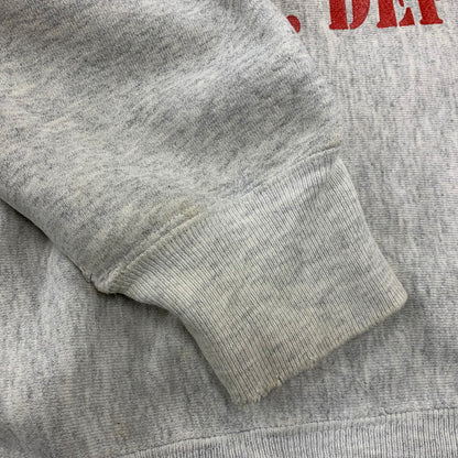 【現状渡し品】【メンズ】 LEE リー WISCONSIN SWEATSHIRT ウィスコンシン スウェットシャツ 146-261004-sm-11-izu サイズ：L カラー：グレー 万代Net店