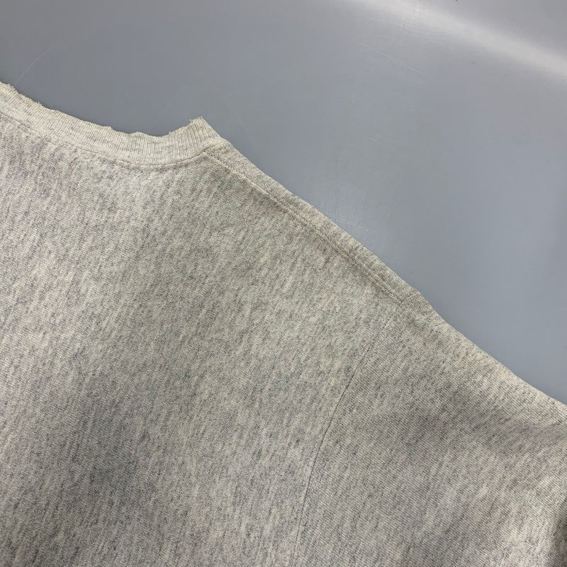 【現状渡し品】【メンズ】 LEE リー WISCONSIN SWEATSHIRT ウィスコンシン スウェットシャツ 146-261004-sm-11-izu サイズ：L カラー：グレー 万代Net店