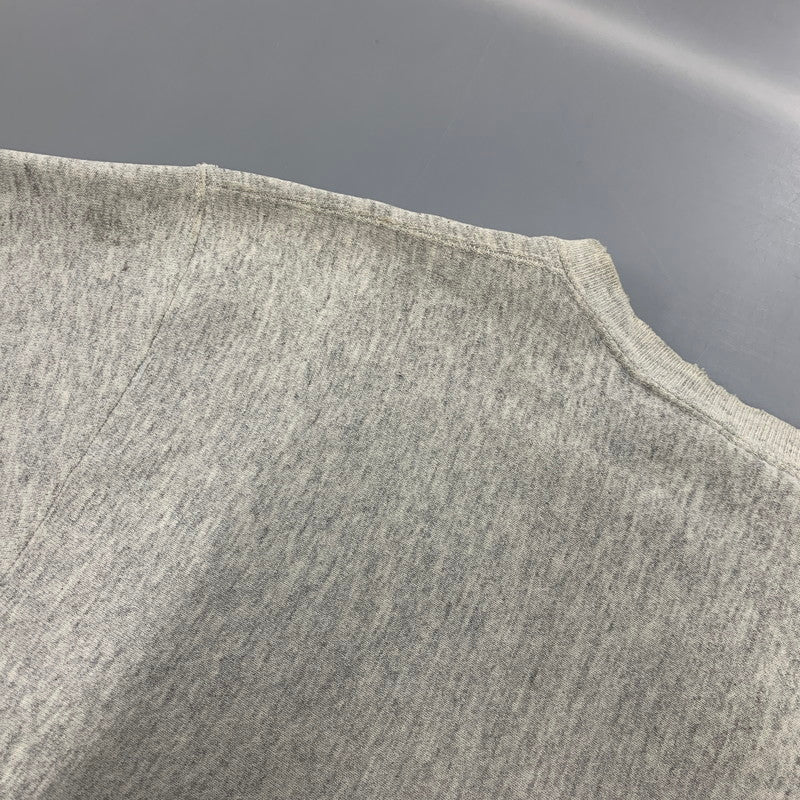 【現状渡し品】【メンズ】 LEE リー WISCONSIN SWEATSHIRT ウィスコンシン スウェットシャツ 146-261004-sm-11-izu サイズ：L カラー：グレー 万代Net店