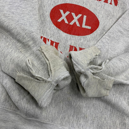 【現状渡し品】【メンズ】 LEE リー WISCONSIN SWEATSHIRT ウィスコンシン スウェットシャツ 146-261004-sm-11-izu サイズ：L カラー：グレー 万代Net店