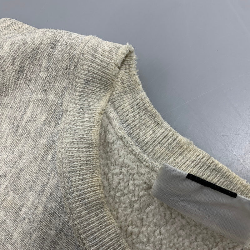 【現状渡し品】【メンズ】 LEE リー WISCONSIN SWEATSHIRT ウィスコンシン スウェットシャツ 146-261004-sm-11-izu サイズ：L カラー：グレー 万代Net店
