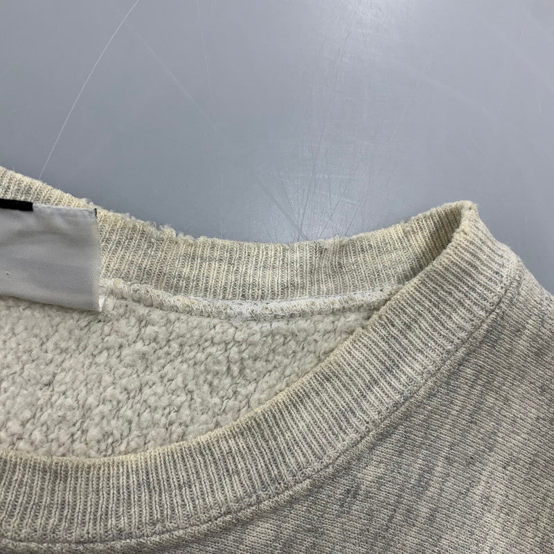 【現状渡し品】【メンズ】 LEE リー WISCONSIN SWEATSHIRT ウィスコンシン スウェットシャツ 146-261004-sm-11-izu サイズ：L カラー：グレー 万代Net店