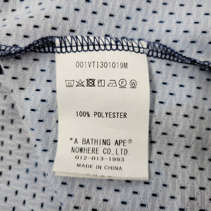 【中古品】【メンズ】 A BATHING APE アベイシングエイプ COLOR CAMO BASKETBALL TANK TOP 001VTI301019M カラーカモ バスケットボール タンクトップ 142-261004-as-02-izu サイズ：L カラー：ブルー系 万代Net店
